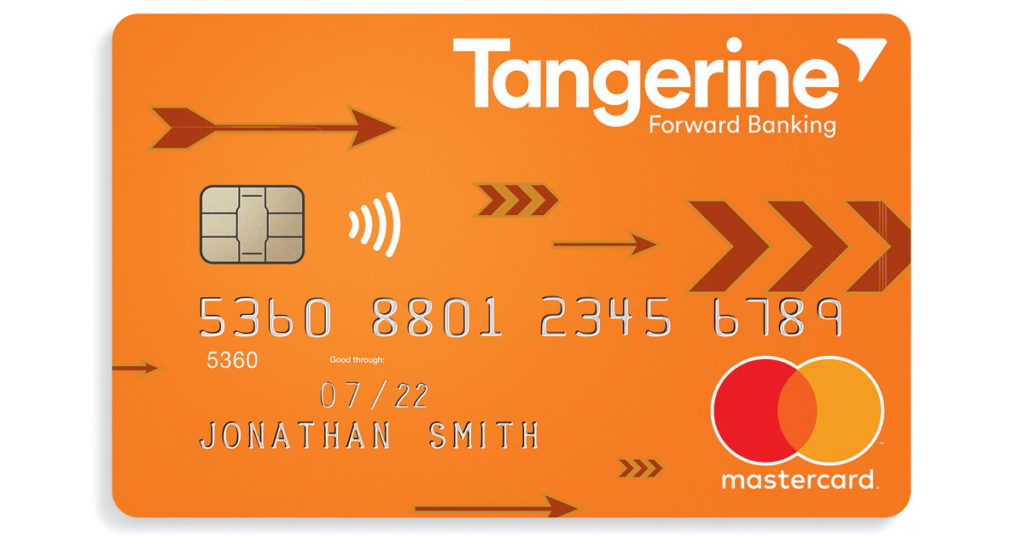 Carte de Crédit Remise Tangerine